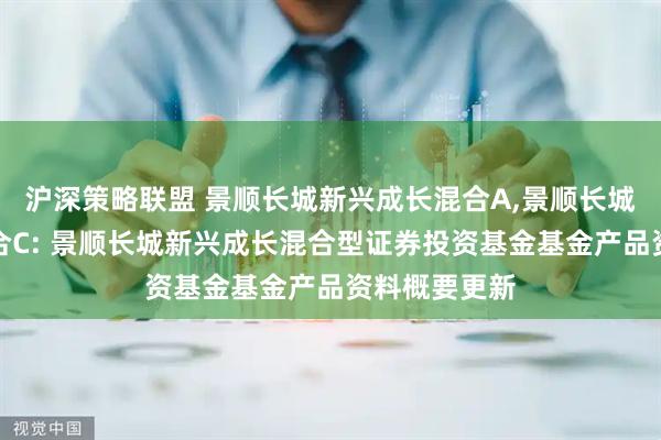 沪深策略联盟 景顺长城新兴成长混合A,景顺长城新兴成长混合C: 景顺长城新兴成长混合型证券投资基金基金产品资料概要更新